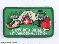 Click to enlarge 2008 1st Uxbridge All Sections Camp - Outdoor Skills